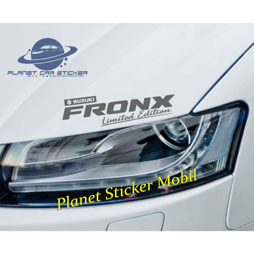 สติ๊กเกอร์ใหม่ สติ๊กเกอร์ฝากระโปรงรถ fronx suzuki fronx ฮูดรุ่นลิมิเต็ด