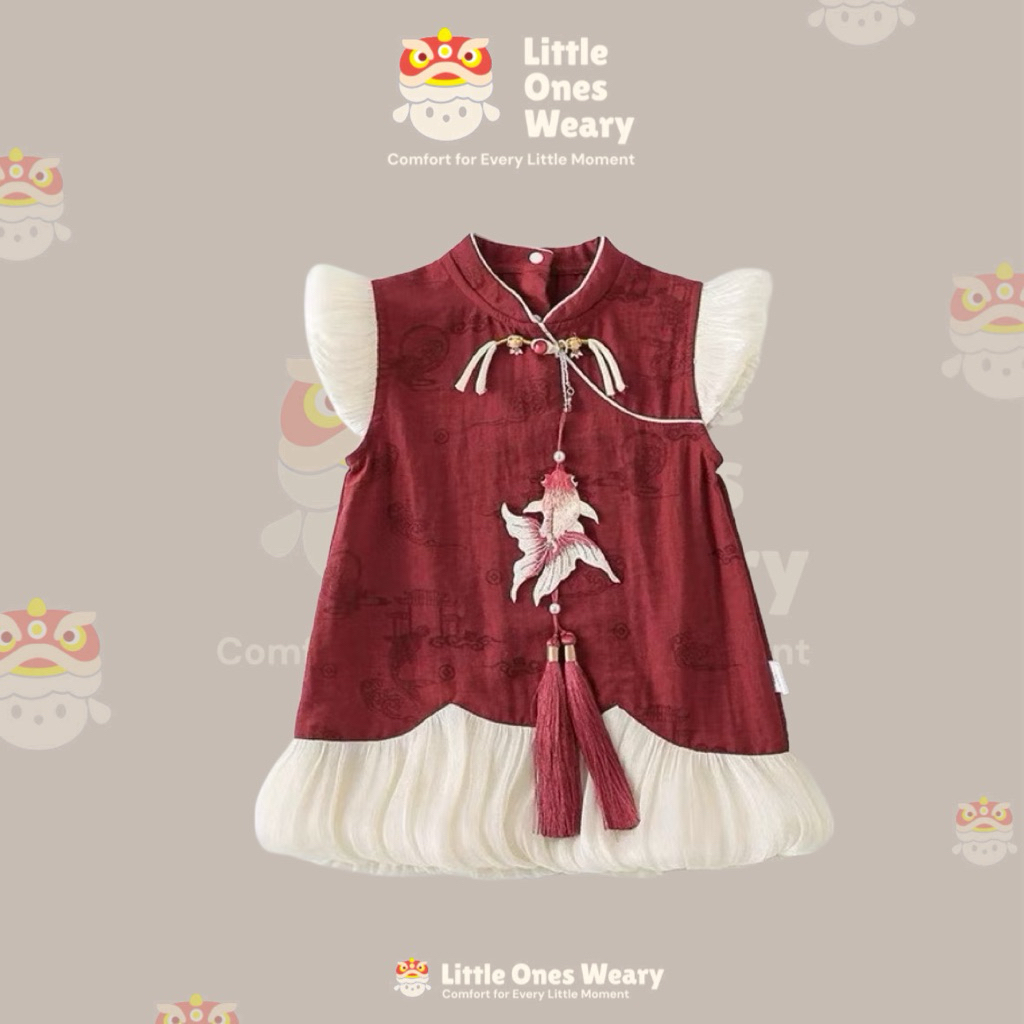 [ LITTLEONESWEARY ] CNY COLLECTION 2 • YU BAO - เสื้อผ้าปีใหม่จีน / CHEONGSAM / QIBAO CNY / DRESS / 