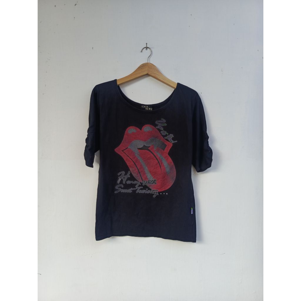 เสื้อยืดหินกลิ้ง Cecil mcbee