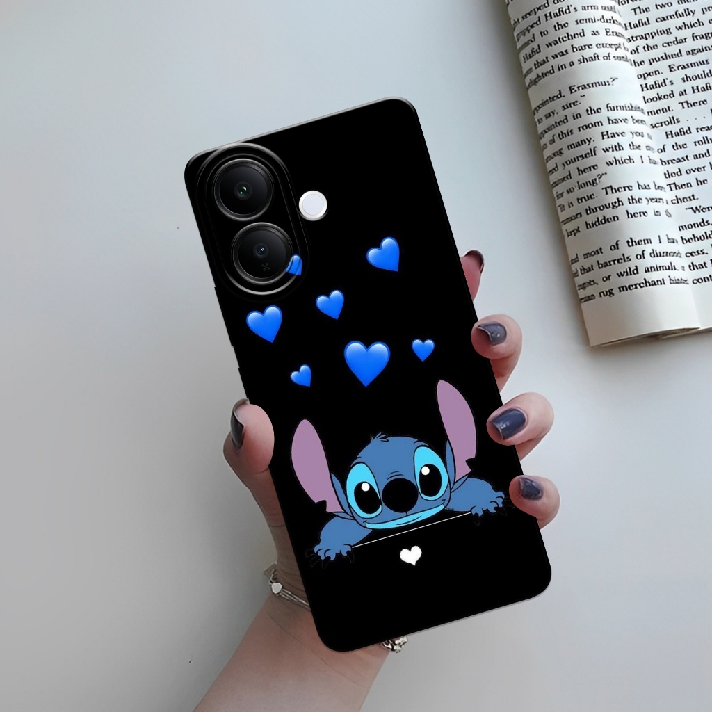 HP ล่าสุด VIVO V60 LITE 2025 Softcase - เคส Stitch - เคส VIVO V60 LITE 2025 - เคส Pro Camera Silicon