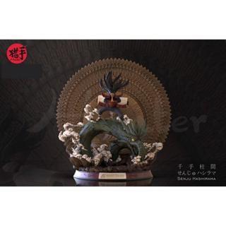 Hunter Studio senju hashirama Naruto Shippuden GK RESIN STATUE รูป