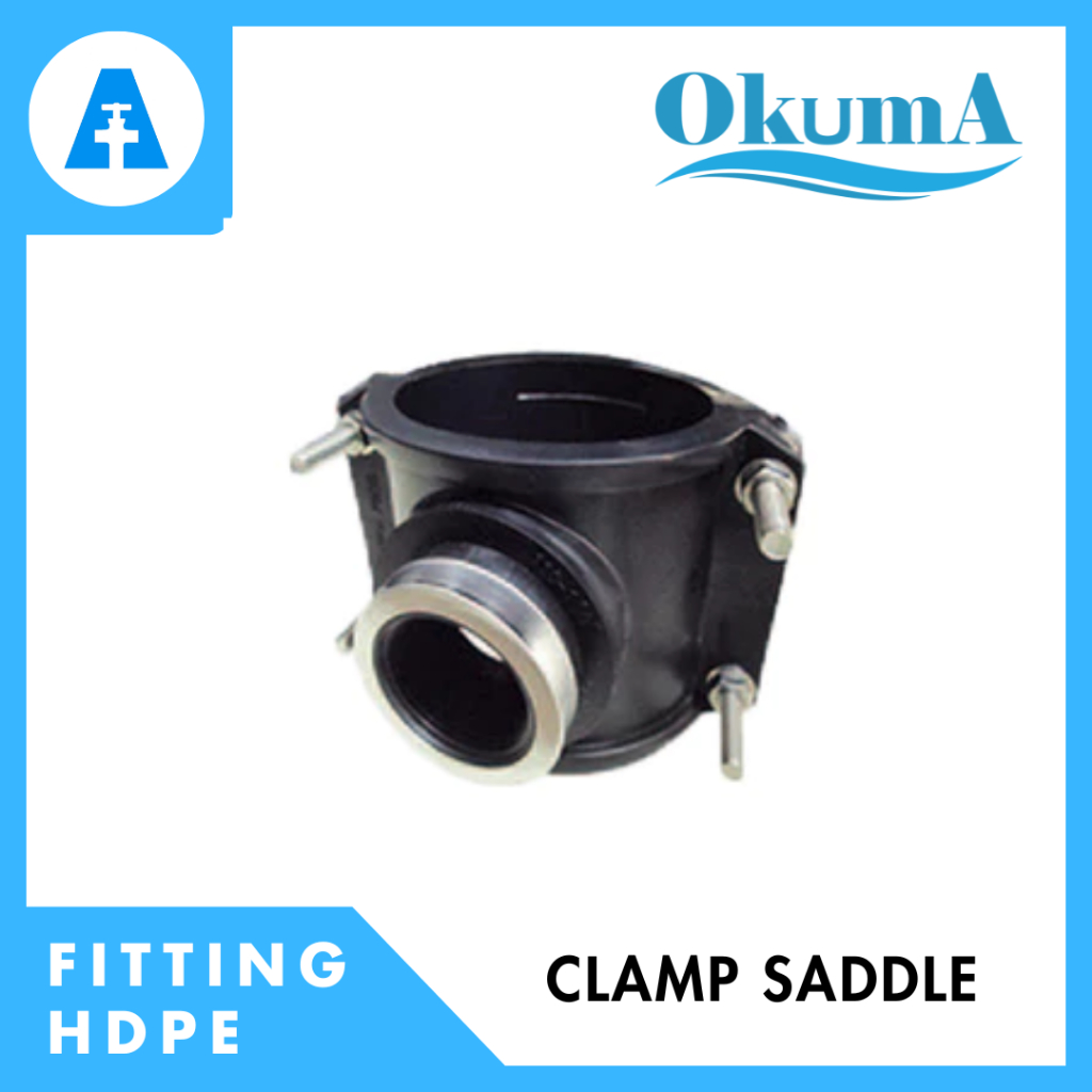 ชุดฟิตติ้งยึดอาน OKDA HDPE - 50mm x 1"