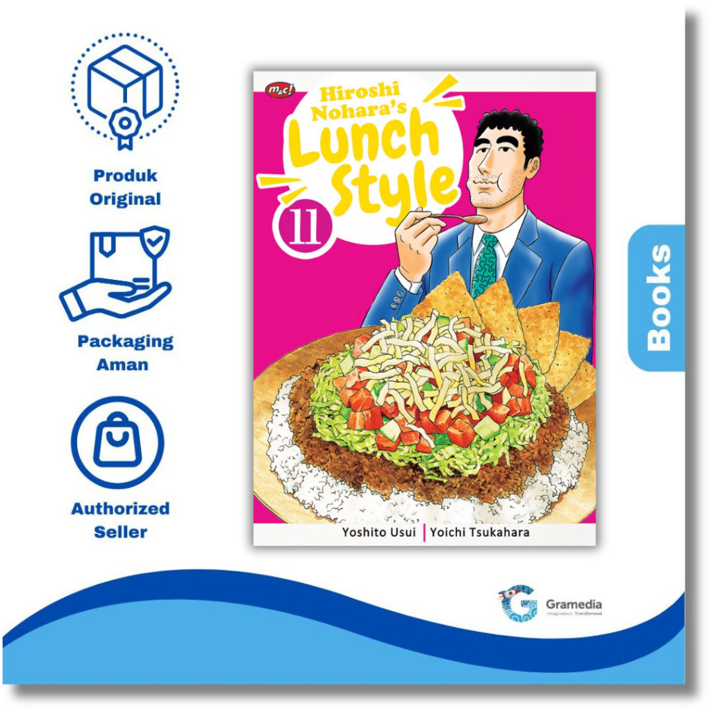 Gramedia Palembang - สไตล์อาหารกลางวันของ Hiroshi Nohara 11