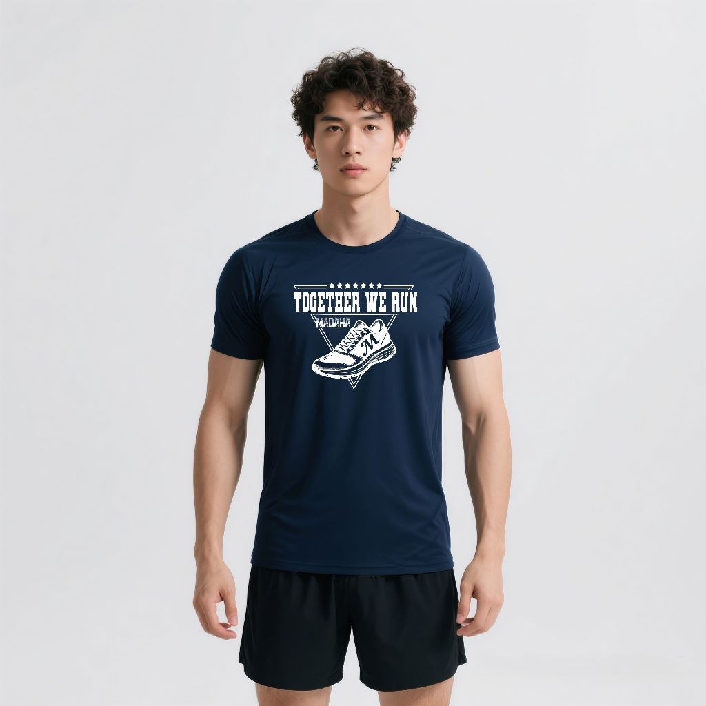 เสื้อยืด Madaha Dry fit Together We Run Sports Jersey