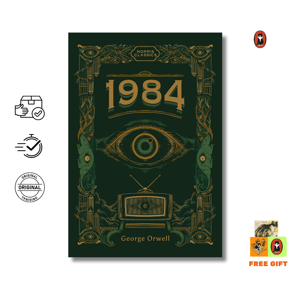[หนังสือนอร์ริส] HARDCOVER - 1984 โดย George Orwell