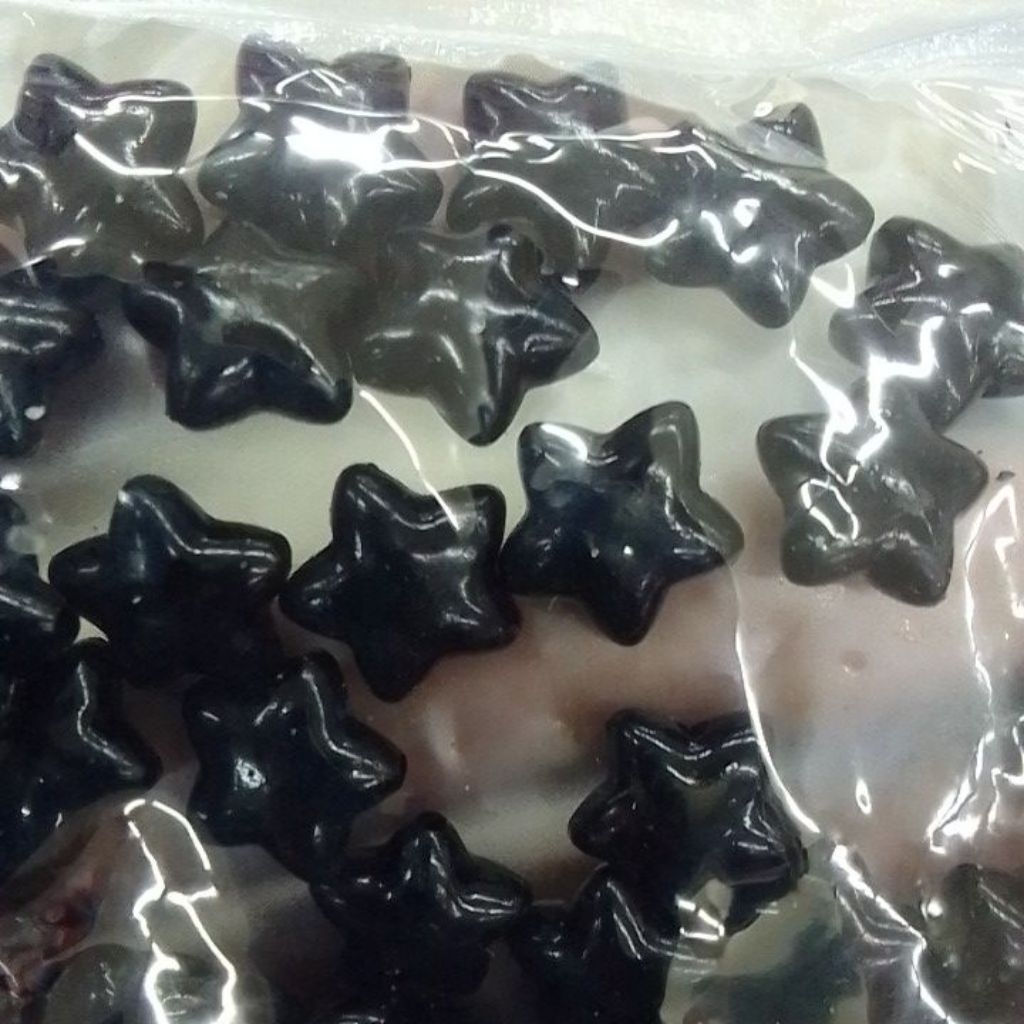 BLACK STAR BEAD 1 POUND