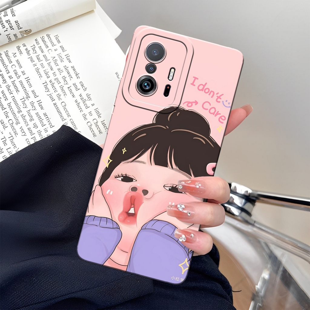 ล่าสุด Xiaomi 11T / 11T Pro Softcase - เคสแฟชั่นสําหรับเด็กผู้หญิง - เคส Xiaomi 11T / 11T Pro - ซิลิ