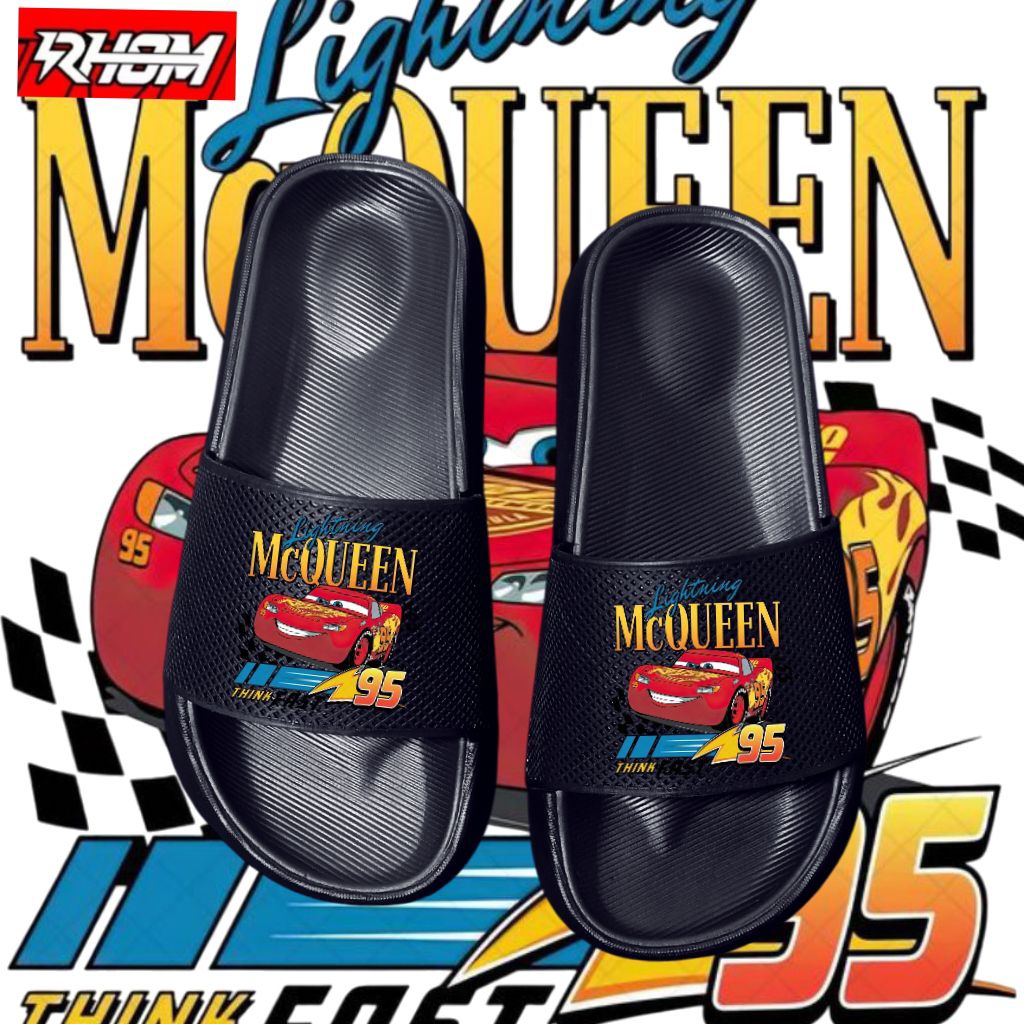 CARS MQUEEN รองเท้าแตะเด็ก Size 26-40 ชายและหญิง / รองเท้าแตะเด็ก viral / รองเท้าแตะเด็กเยลลี่ไม่มีก