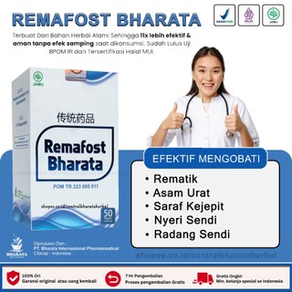 Obat Syaraf Kejepit Ampuh Remafost Bharata Obat Urat Terjepit Radang dan Nyeri Sendi