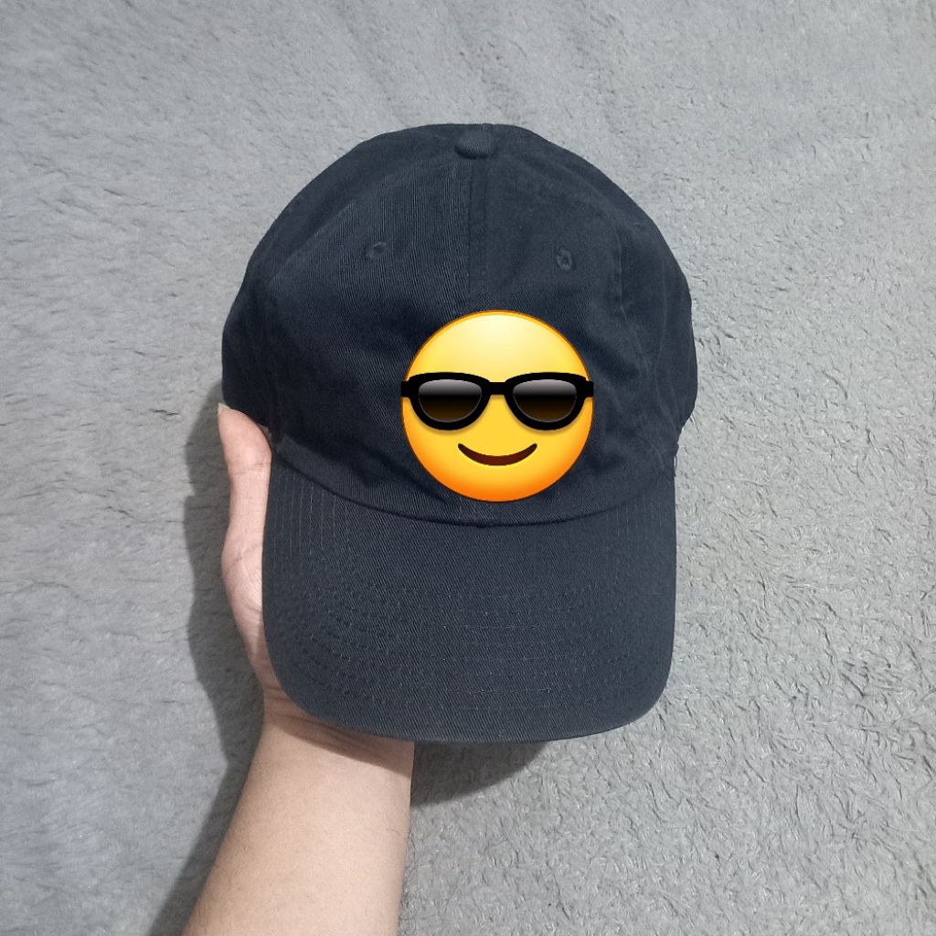 หมวกโลโก้ cent4ng สีดําดั้งเดิมพร้อมรูปถ่ายของตัวเอง