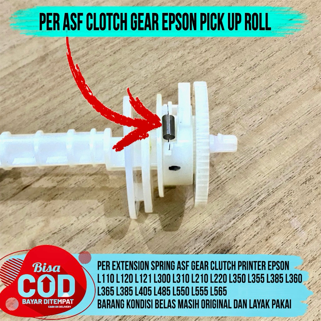 ต่อสปริง asf เกียร์คลัทช์เครื่องพิมพ์ epson L110 l120 l121 l300 l310 l210 l220 l350 l355 l385 l360 l