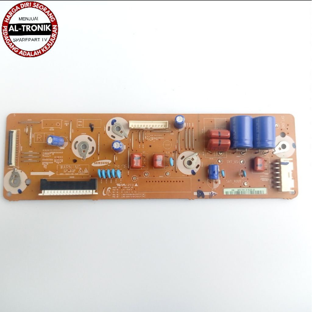 Z SUSPENSION BOARD TV PLASMA SAMSUNG 43 INCH รุ่น PA43H4000 Z MAIN Z SUS PA 43H4000