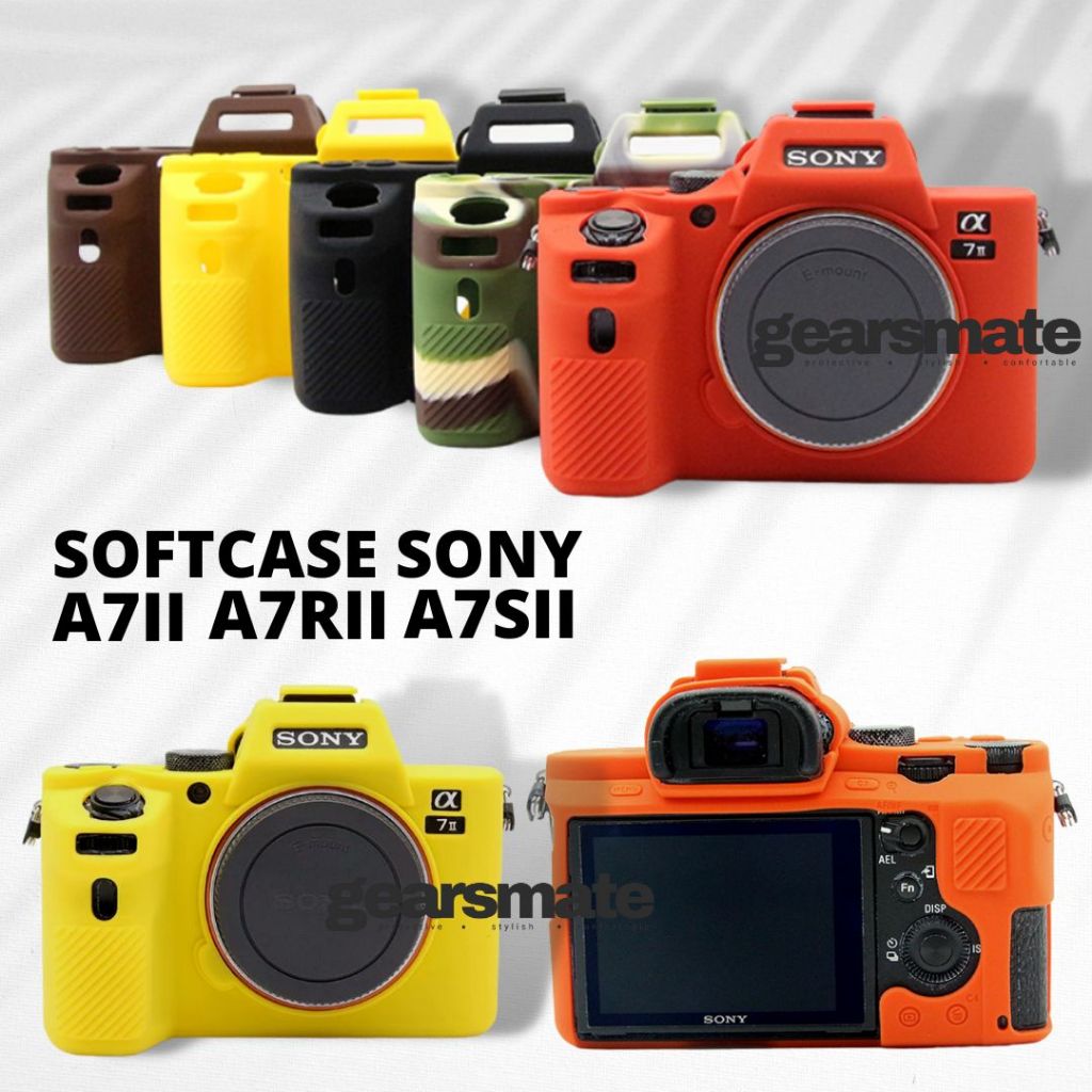 Softcase สําหรับ SONY A7II A7SII A7RII ยางตัวป้องกันกล้อง