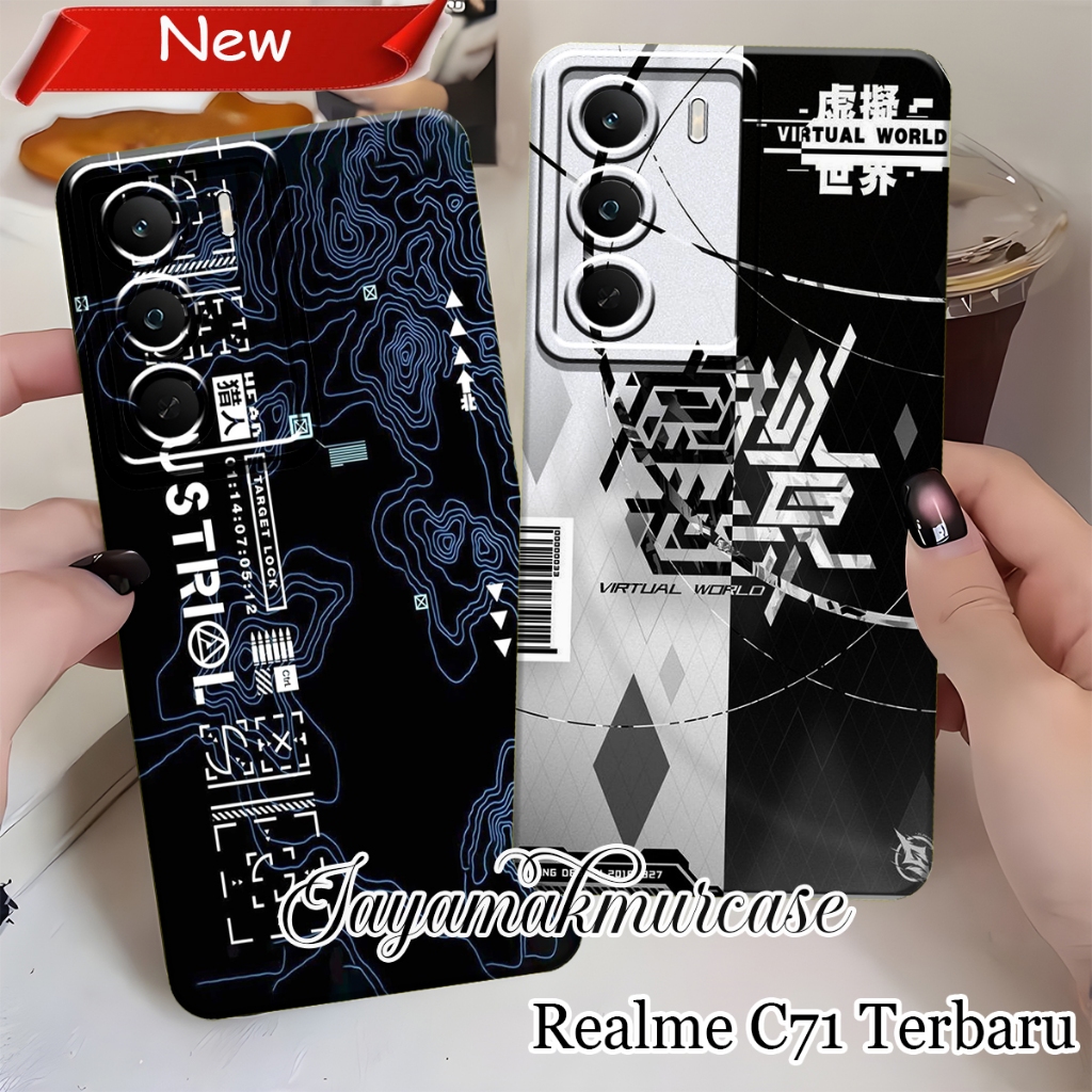 เคสRealme C71 4G 2025 - C75 - C75x - C53 - C51 - C51s - C63 - C67 - C61 - C65 - Realme Note 50 - 60x