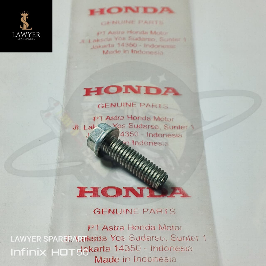 Original Honda Supra X 125 FI Blade WIN ฝาสูบบล็อก Bolt | หน้าแปลนสายฟ้า 63.520