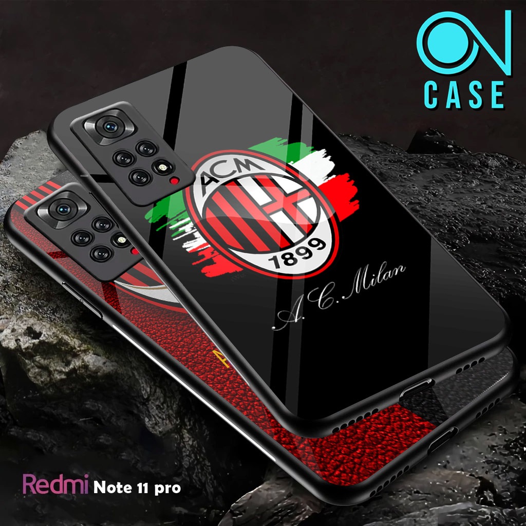 เคส HP Mister - เคส Xiaomi Redmi Note 11 Pro - เคส Xiaomi Redmi Note 11 Pro - (สโมสรฟุตบอล Acmilan) 