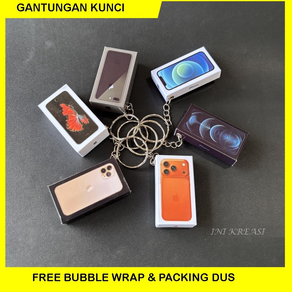 SAMSUNG GANTUNGAN KEYCHAIN - พวงกุญแจขนาดเล็กสําหรับ IPHONE, กล่อง GADGET