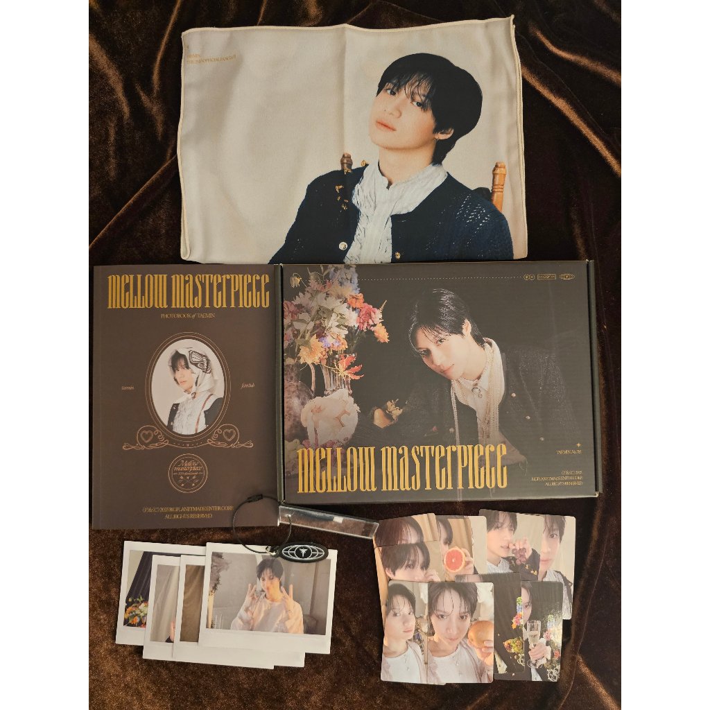 (Sharing) TAEMIN ชุดสมาชิกรุ่นที่ 2 Mellow Masterpiece Photocard โพลารอยด์