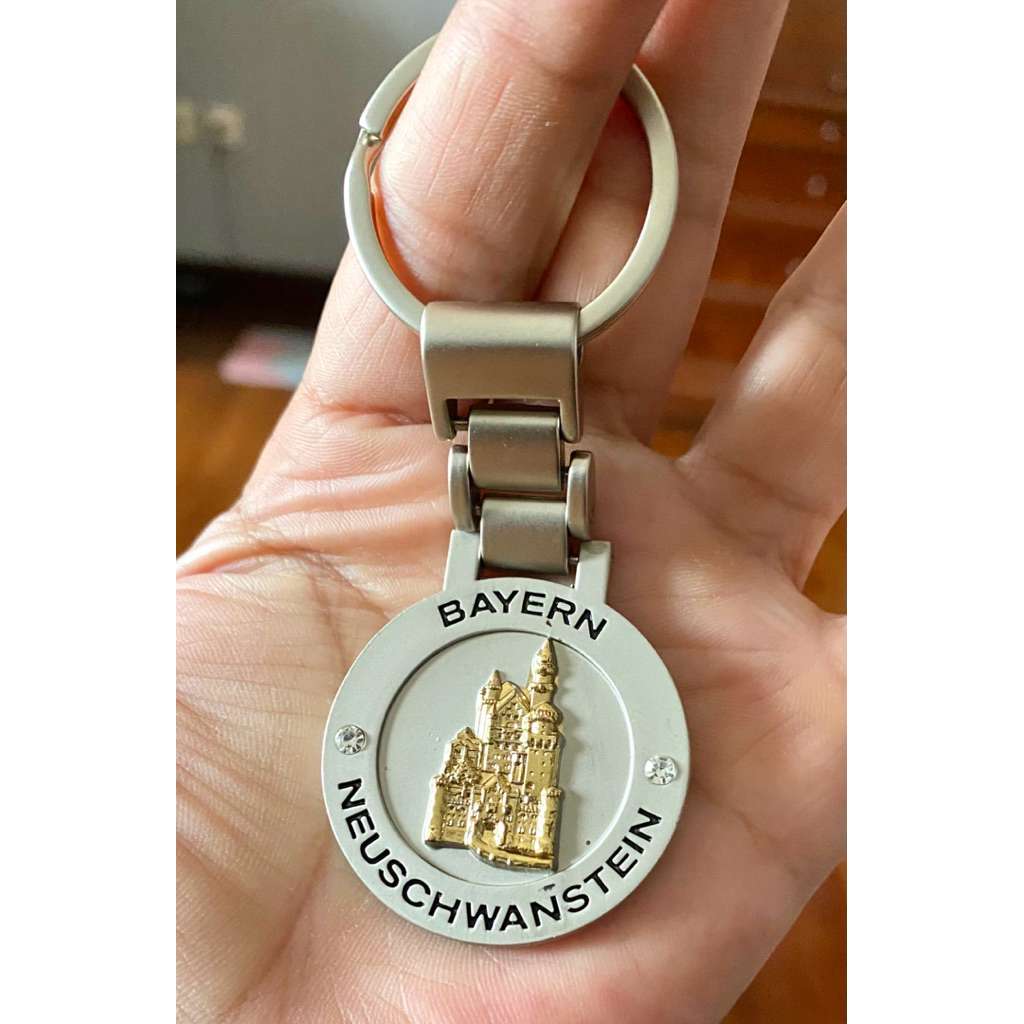 พวงกุญแจปราสาท GANTUNGAN Neuschwanstein – Bavaria ของที่ระลึกจากเยอรมัน