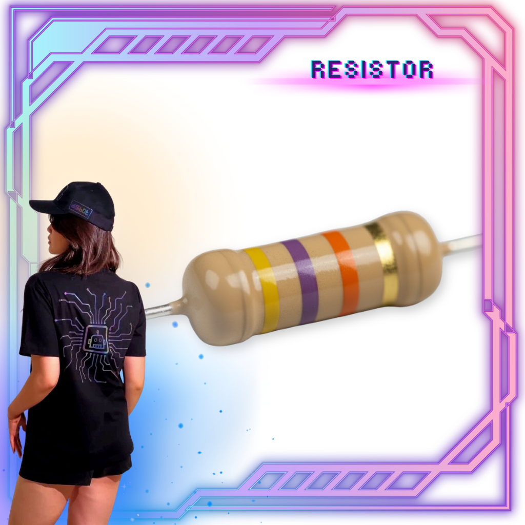 ตัวต้านทาน 10 ชิ้น 47K Ohm 1/2W - 47000 - Digibot Official