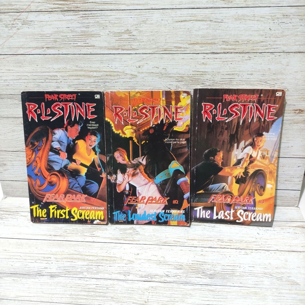 นวนิยาย fear street RLStine - ซีรีส์ fear park