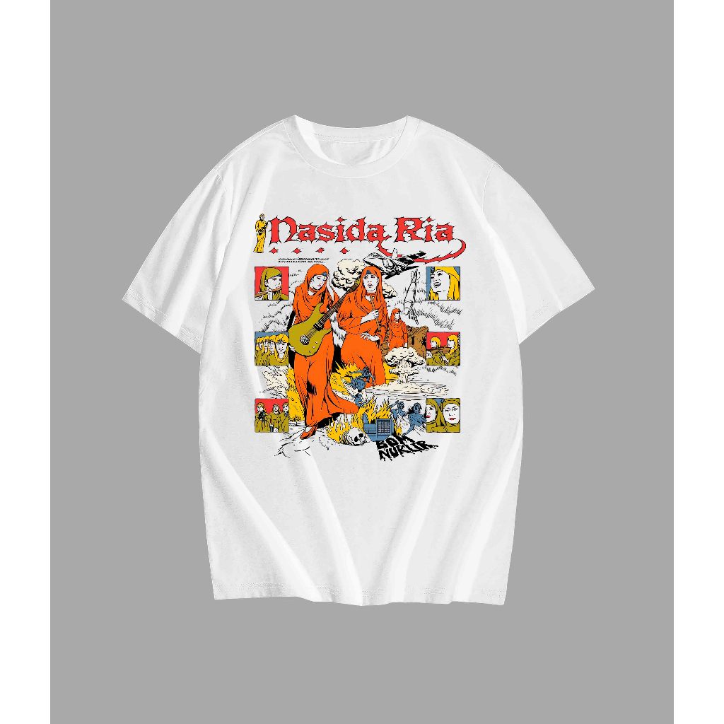 เสื้อยืด Nasidaria - Bomb Nuclear | เสื้อยืด Nasidaria - Bomb Nuclear