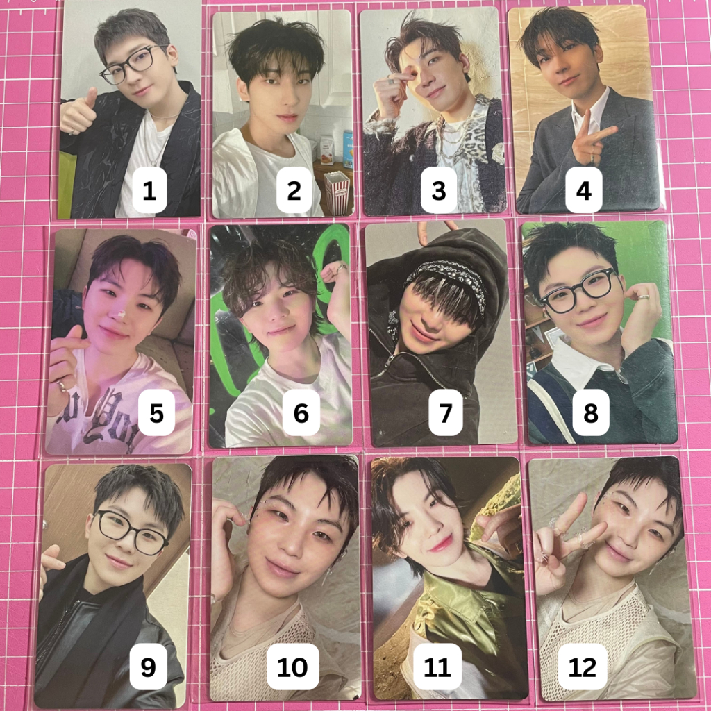 [READY] PC PHOTOCARD WONWOO WOOZI SEVENTEEN OFFICIAL