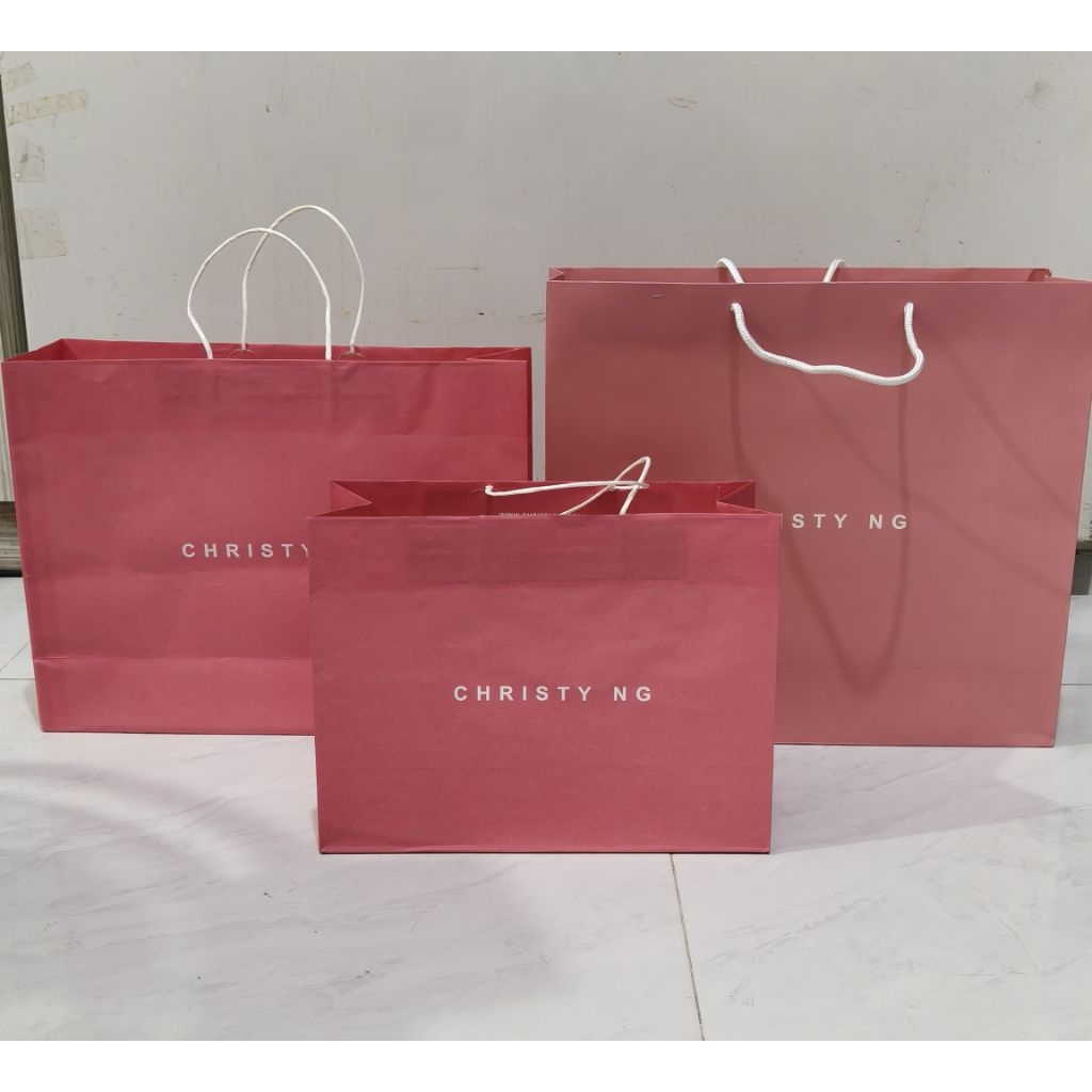 ถุงกระดาษ CHRISTY NG ดั้งเดิม 100%