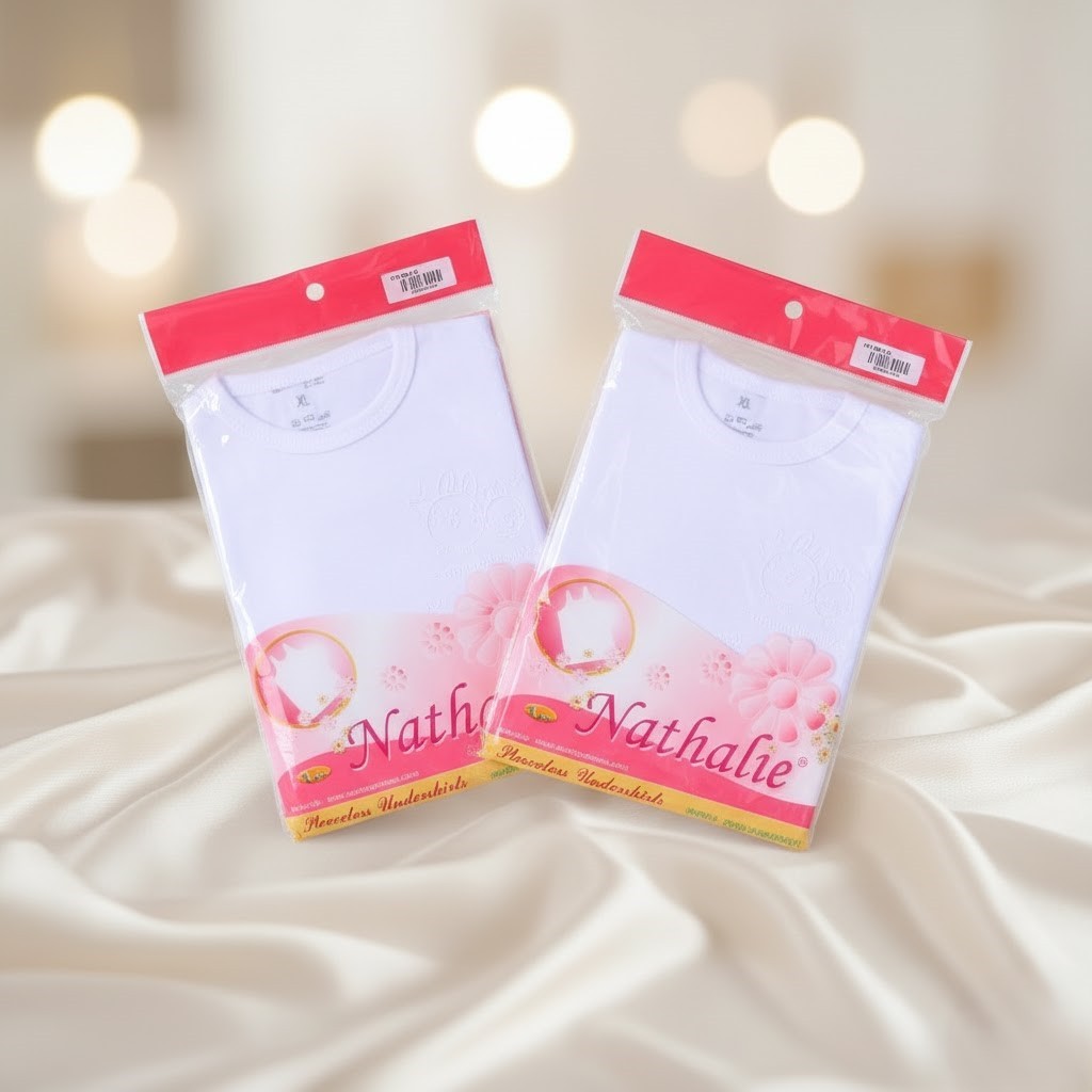 (1 ชิ้น) NATHALIE SINGLET สําหรับผู้หญิงผู้ใหญ่และวัยรุ่น | เสื้อเชิ้ตผู้หญิง NATHALIE BRAND SIZES M