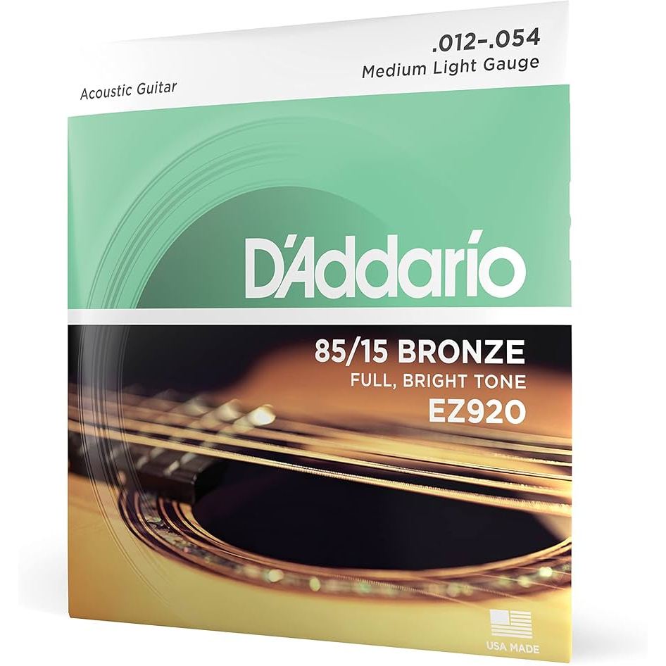 D'ADDARIO สายกีต้าร์โปร่ง Daddario EZ920