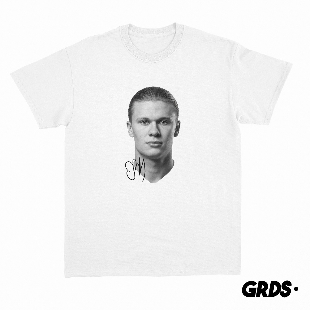 HAALAND POTRAIT เสื้อยืด / วินเทจ HAALAND POTRAIT KAOS