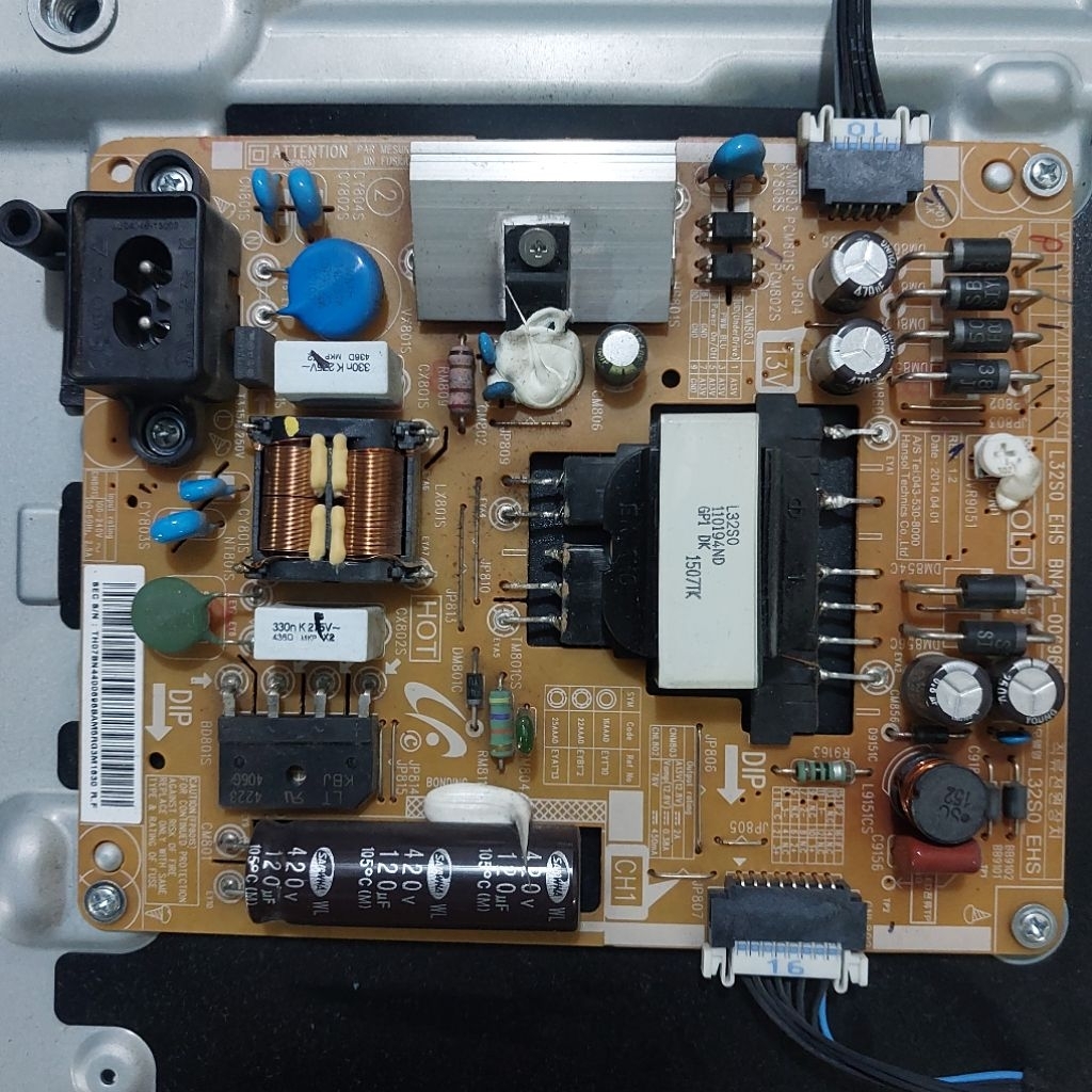 PSU POWER SUPPLY REGULATOR ทีวี SAMSUNG UA32H4000 UA32H4100AR UA32H4000ARXXD