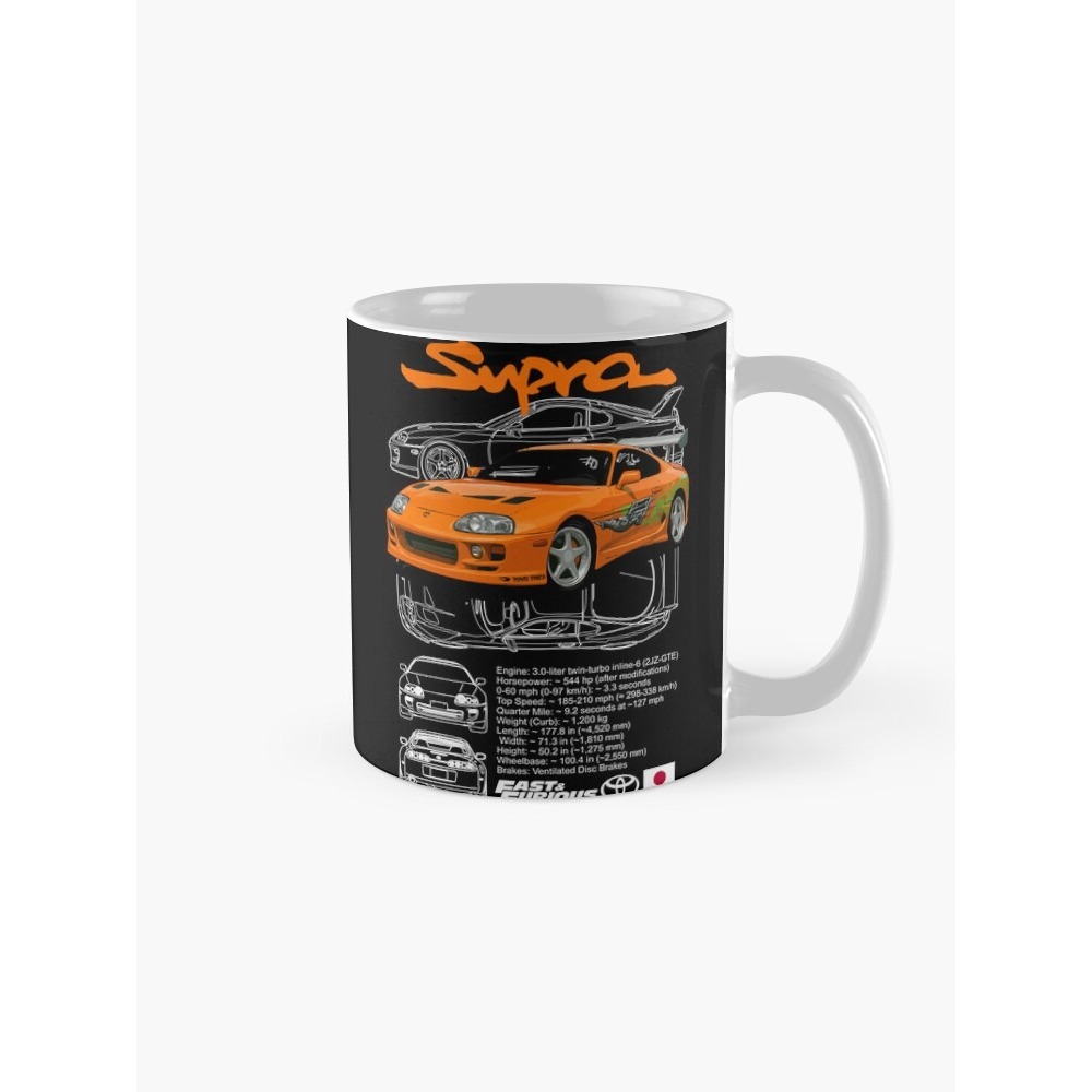 Brain OConner Fast and Furious1 แก้วกาแฟ Supra Mk4