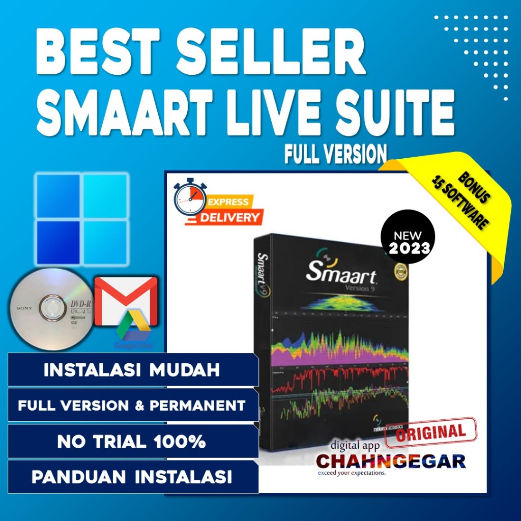 Software Smaart Live 7/8/9 Perpectual