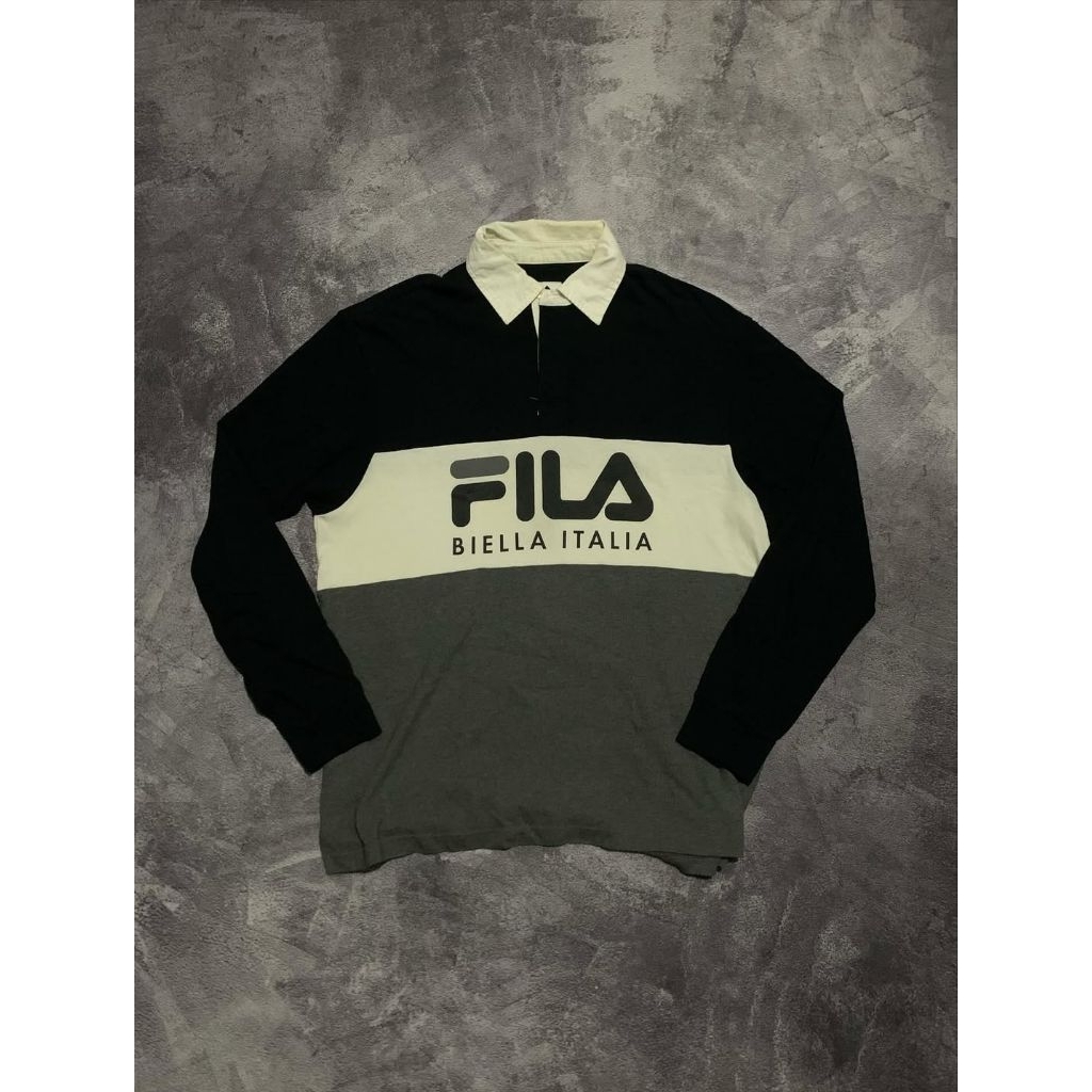 [ PAYDAY ] เสื้อยืดคอปกแขนยาวรักบี้ F1L4 | ไซส์ M เหมาะกับ L