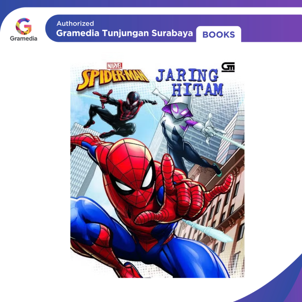 Gramedia Tunjungan: Spider-Man: Black Net (Spider-Man: Dark Webs)