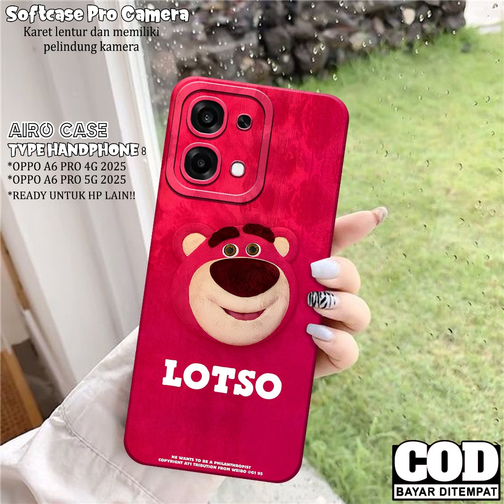 เคส HP ล่าสุด OPPO A6 PRO 4G/ 5G 2025 - เคส OPPO A6 PRO 4G/ 5G Softcase - เคสแฟชั่นการ์ตูน - เคส OPP