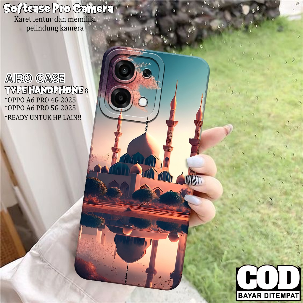 เคส HP ล่าสุด OPPO A6 PRO 4G/ 5G 2025 - เคส OPPO A6 PRO 4G/ 5G Softcase - MOSQUE Fashion Case - OPPO