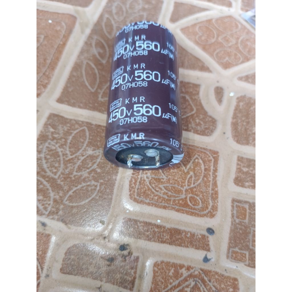 Elco Pulling 560uf 450v เส้นผ่านศูนย์กลาง 3 ซม