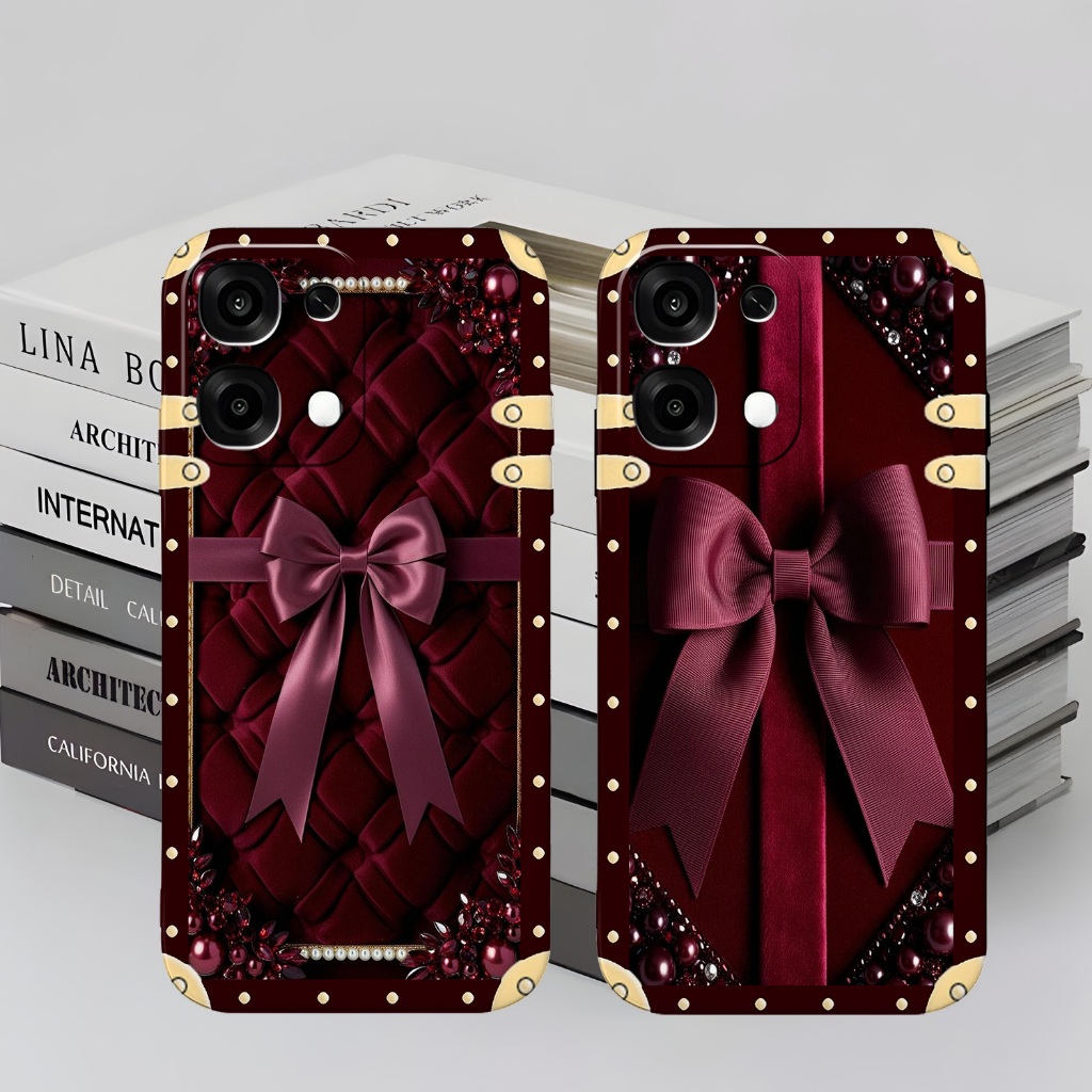 เคสริบบิ้นน่ารักสําหรับ OPPO A6 PRO Softcase OPPO A5 PRO A5X A3X A5I - ปลอกใหม่ PS-129