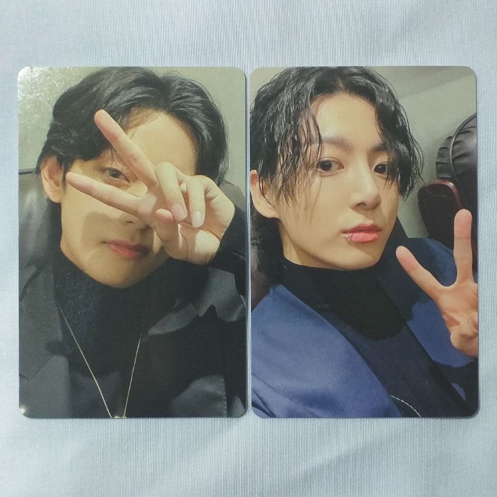 [READY] Photocard อย่างเป็นทางการ BTS Jungkook V Taehyung 7 ช่วงเวลา