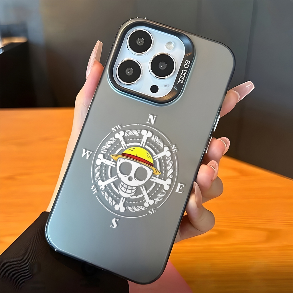 One piece mokiwara โลโก้ Cool และหรูหรากรณี REALME Series สําหรับ Realme 5 5S 5i 8 4G 8 PRO 8i 11 4G