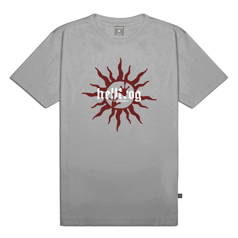 เสื้อยืด Hellfrog Athena เสื้อยืดสีเทา