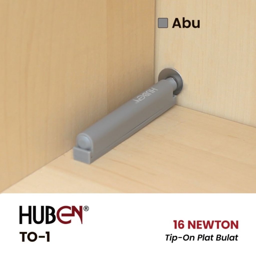 [VHB] Tip-On Huben TO Push to Open Square Plate TO-2 / Round Plate TO-1 / Stainless Plate TO1 TO2 TO