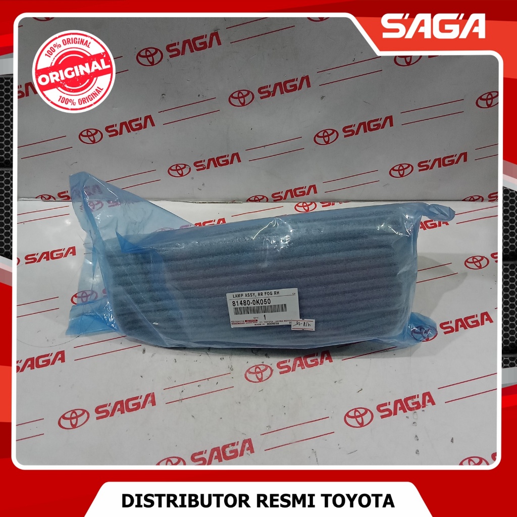 SAGA SAGA | ด้านหลังขวา/ซ้ายกันชน Reflector Fortuner VRZ Original Toyota 81480-0K050/81490-0K050