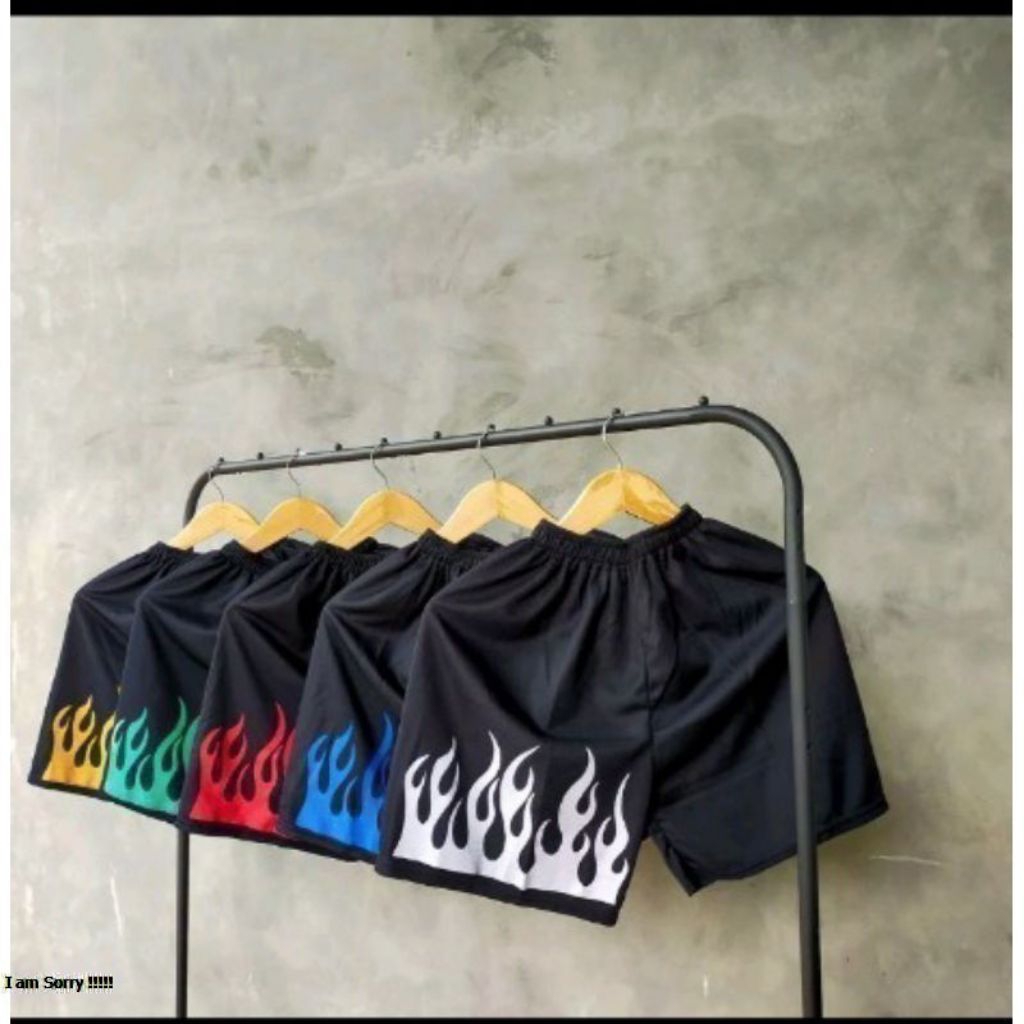 กางเกงขาสั้น 5 สี FIRE PATTERN
