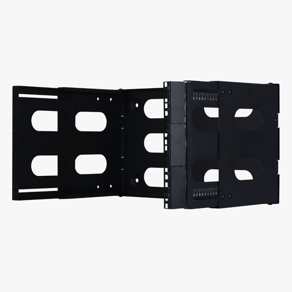 Wallmount Folding 6U Rack Server RACK.ID 6U CCTV Wallmount Rack RW06