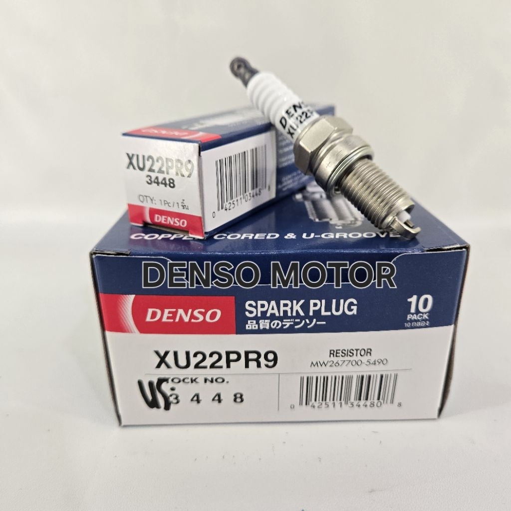 หัวเทียน Denso XU22PR9 สําหรับ Avanza / Xenia 2007-2015 / Rush / Terios / Grandax