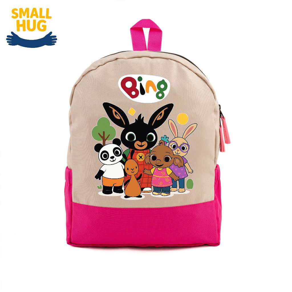 BING BUNNY FAMILY กระเป๋าเป้สะพายหลังสําหรับเด็กชายและเด็กหญิง