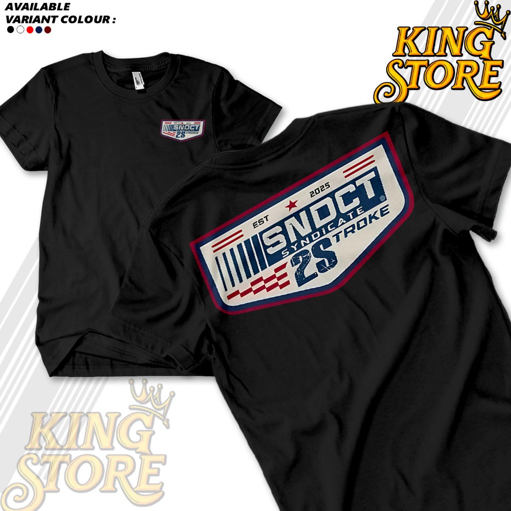 SNDCT 2STROUND RACING DISTRO T-SHIRT 2 STROKE 4 STROKE ENGINE RACING T-SHIRT - ใหม่ล่าสุด RACING T-S